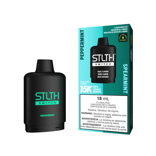 STLTH SWITCH 15K | PEPPERMINT AND SPEARMINT